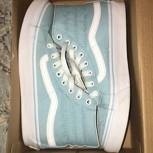 SK8-HI Light Blue Old Skool Vans